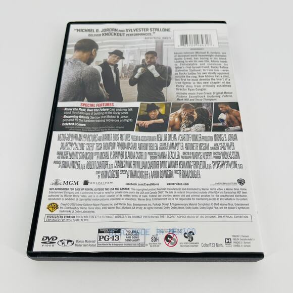 Creed Movie DVD - Good Used Condition - Picture 8 of 16